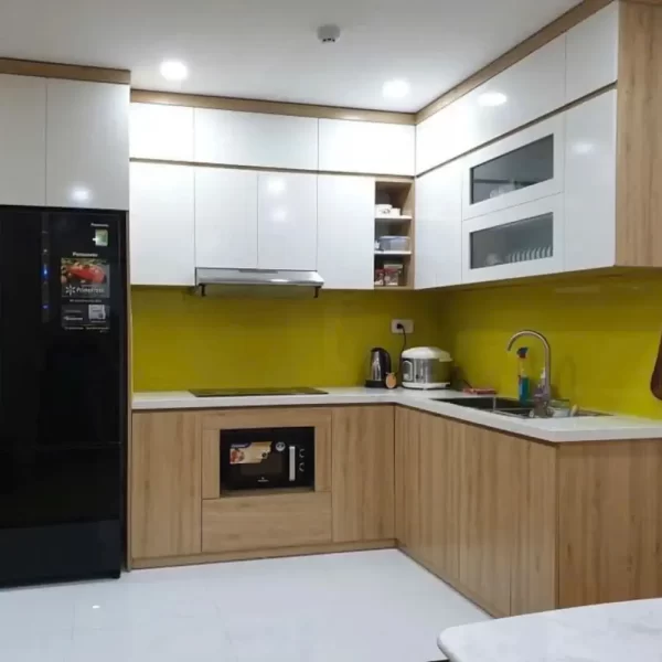 Tủ Bếp Nhựa Vincoplast Giả Gỗ - Mã 029