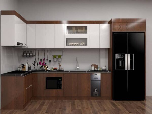 Tủ Bếp Nhựa Vincoplast Giả Gỗ - Mã 029 - Ảnh 7