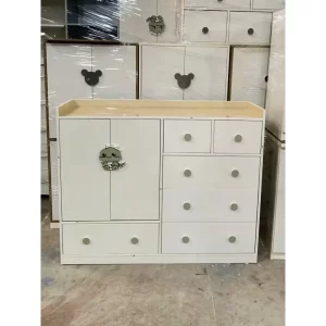 Bàn Học, Tủ Quần Áo Em Bé - Mẫu 10