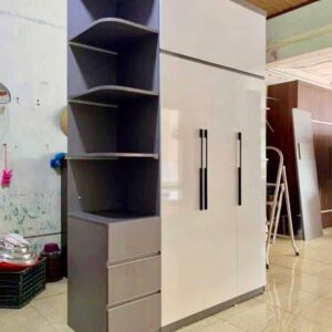 Tủ Nhựa Quần Áo 3 Cánh