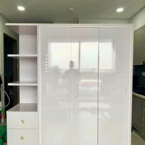 Tủ Bếp Nhựa 2 Cánh Lùa